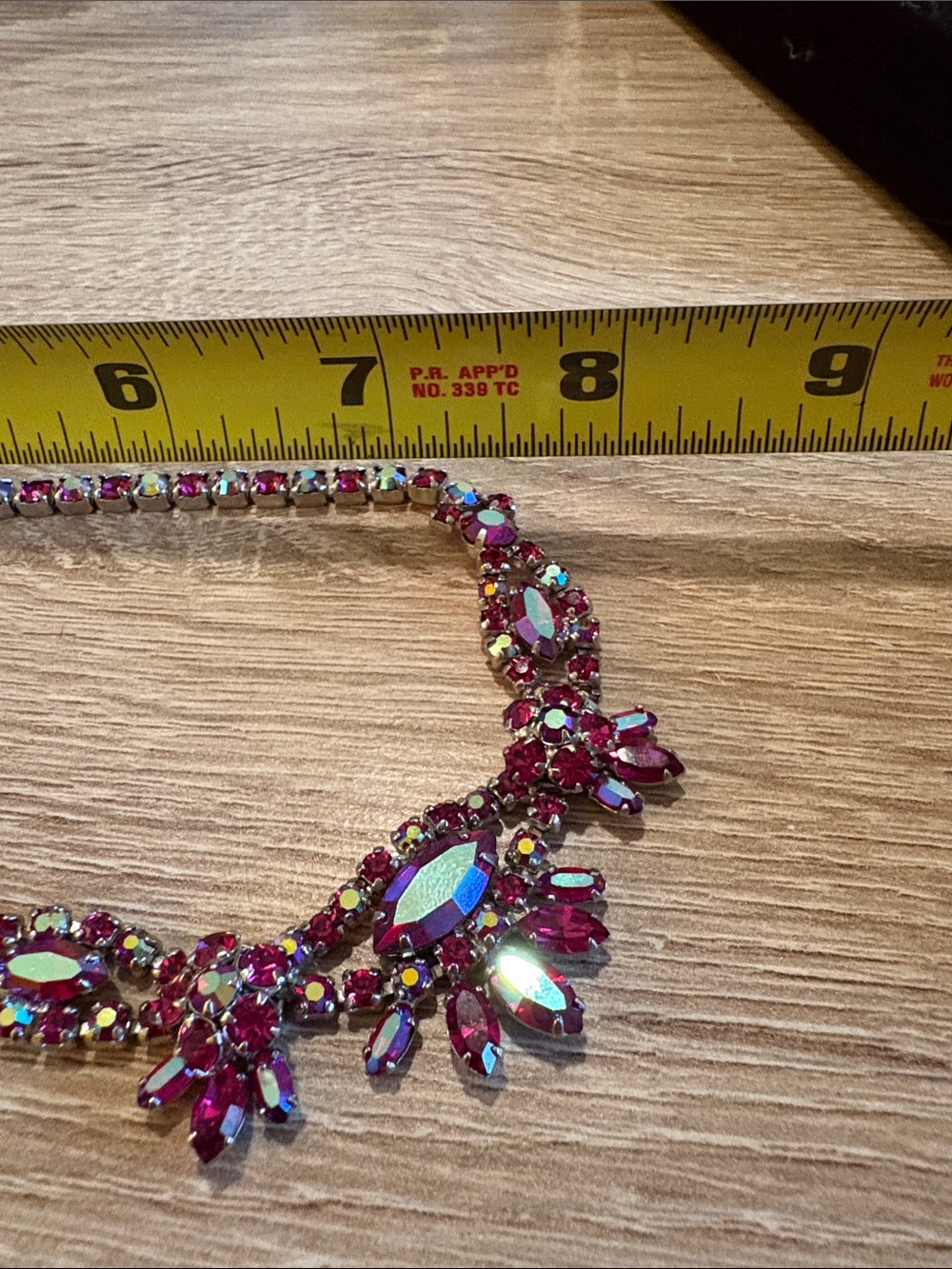 Signed SHERMAN Rare fuchsia - Picture 4 of 6